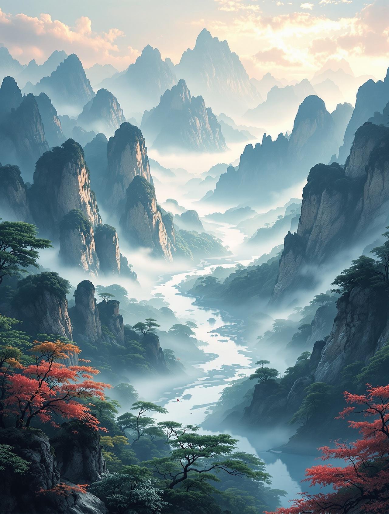 日韩伦理影院影视作品《山河岁月》海报